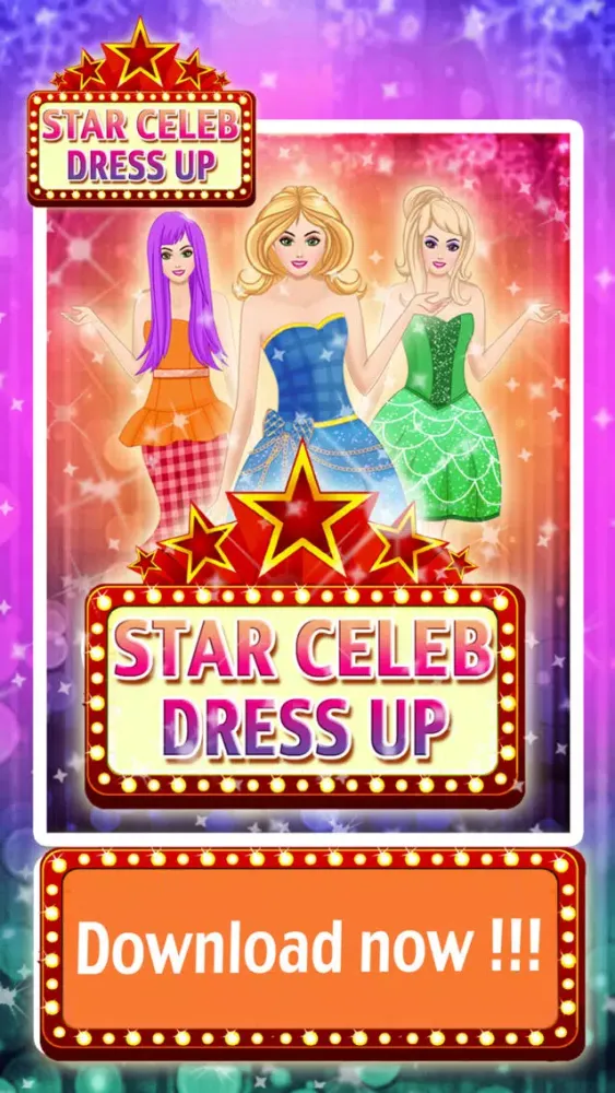 Superstar Dress Up Edition fashion hair stylist beauty games for girls Screenshots