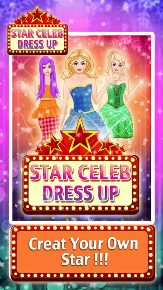 Superstar Dress Up Edition fashion hair stylist beauty games for girls Screenshots