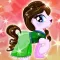 High My Monster Pony princess Dress-Up - After makeover queen dolls frozen white games for girls