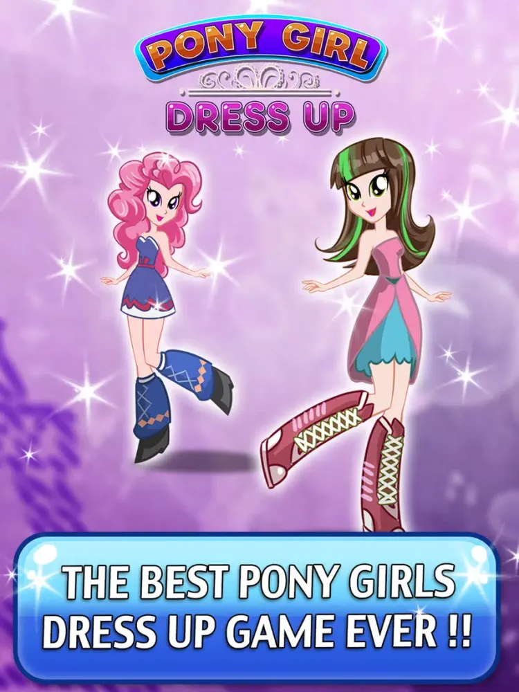 Zrzuty ekranu Monster Characters Dress Up Games - My Equestrian little queen pony Edition For Girl iPad 
