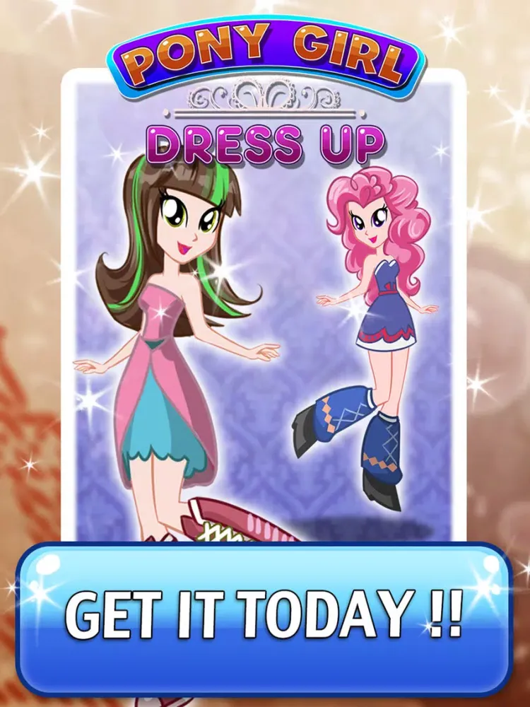 Zrzuty ekranu Monster Characters Dress Up Games - My Equestrian little queen pony Edition For Girl iPad 