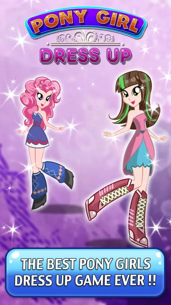 Zrzuty ekranu Monster Characters Dress Up Games - My Equestrian little queen pony Edition For Girl