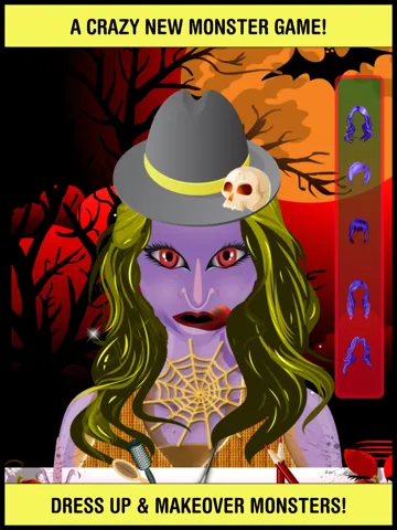 صور Monster Dress Up High School Salon Party: make-up hair makeover games for girl teens kids iPad 