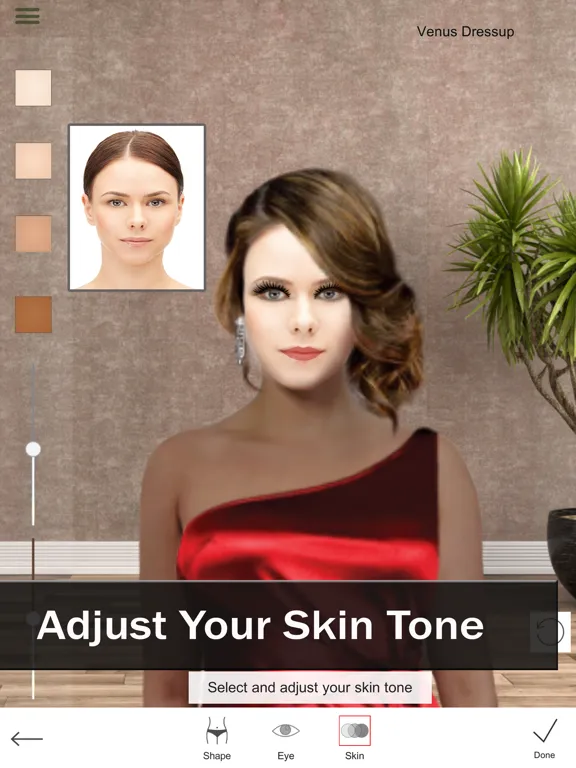 Capturas de tela do Venus Dressup iPad 
