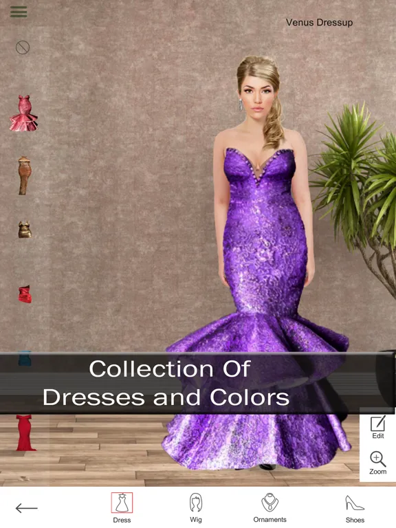 Capturas de tela do Venus Dressup iPad 