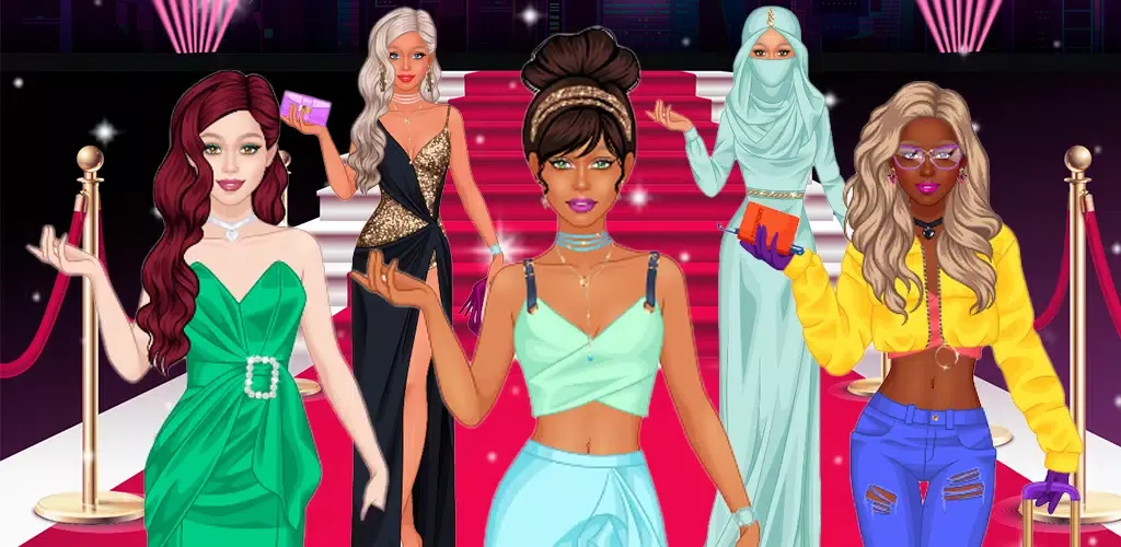 Zrzuty ekranu Celebrity dress up