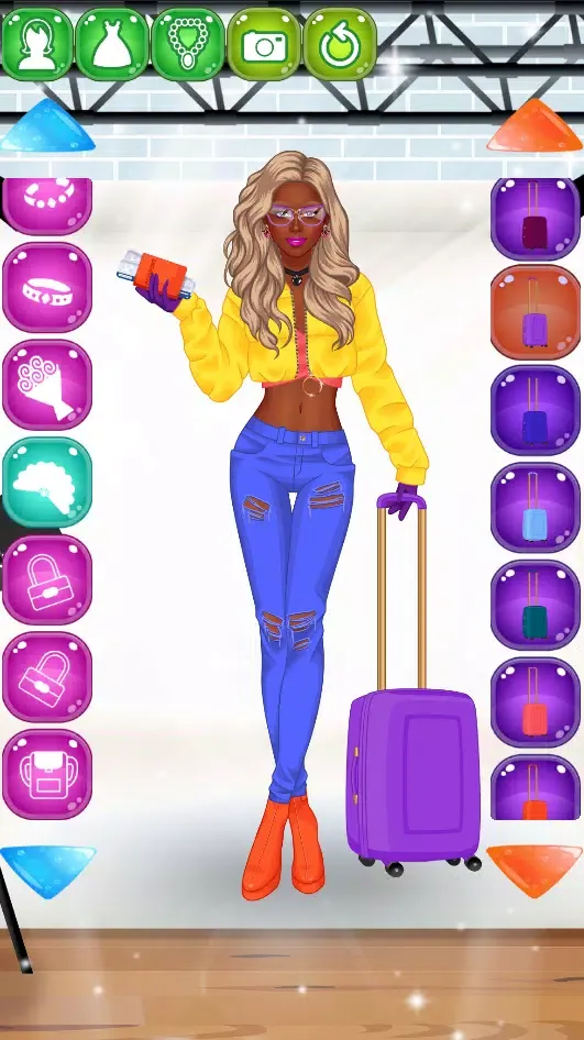 Zrzuty ekranu Celebrity dress up