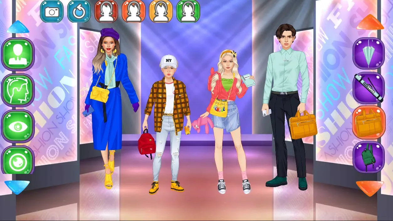 Rich Family Dress Up Ekran Görüntüleri