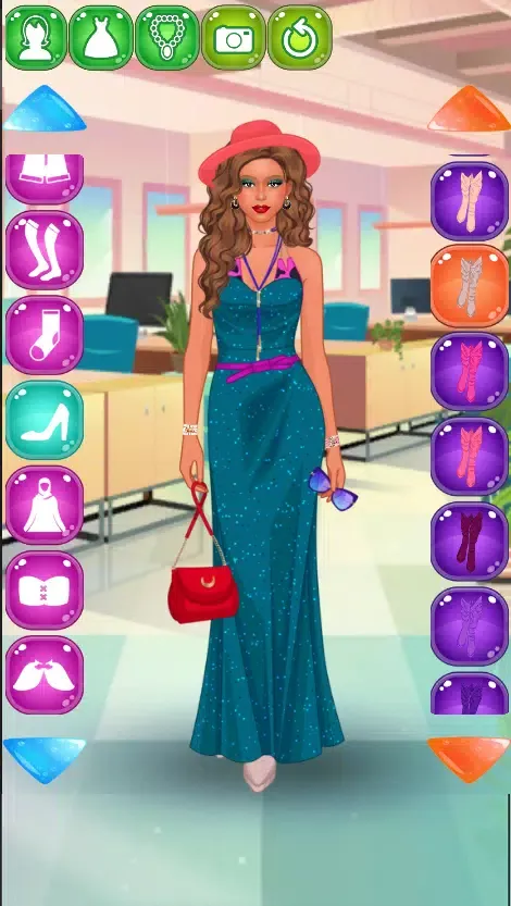 Tangkapan layar Fashion Model Dress up