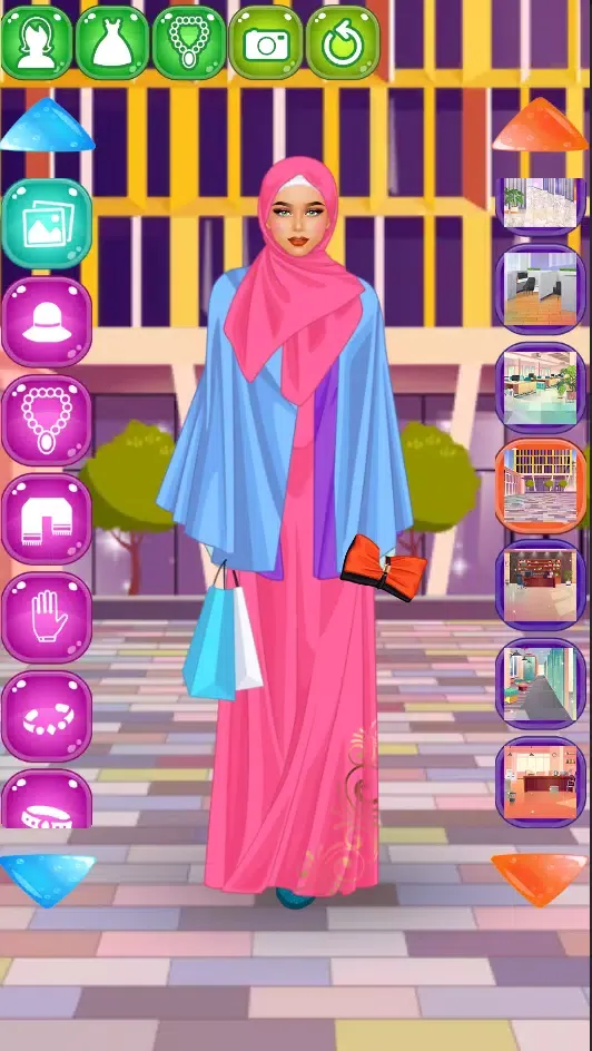 Tangkapan layar Fashion Model Dress up