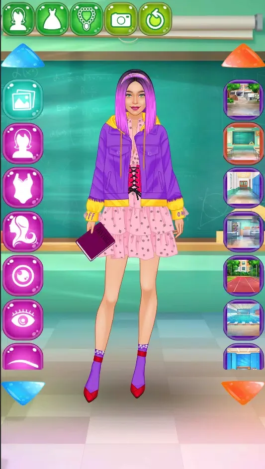 School girl Dress up স্ক্রিনশট
