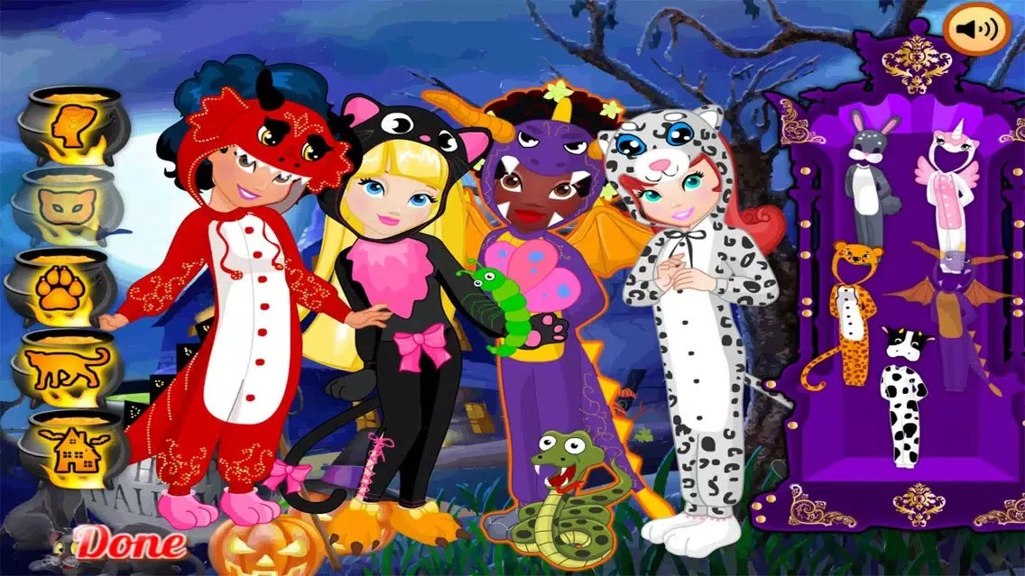تصاویر dress up animal crew halloween