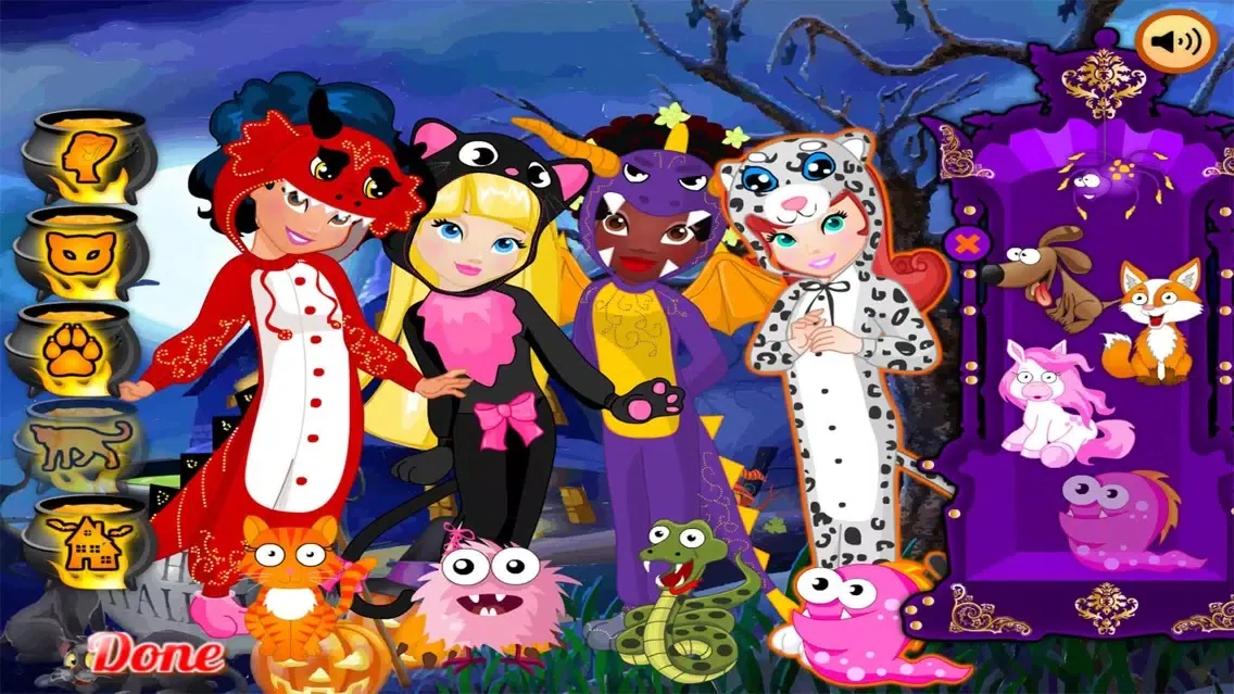 تصاویر dress up animal crew halloween