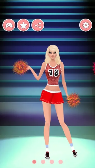 صور Cheerleader Dress Up - Fashion Makeover Games