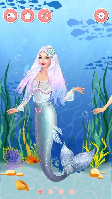 Mermaid Beauty Dress-Up Games Screenshots
