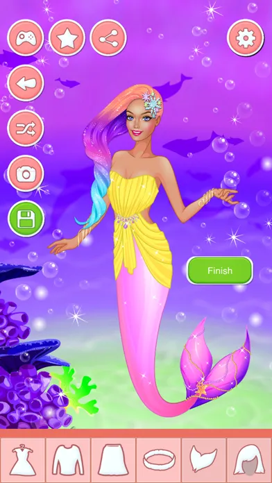 Mermaid Beauty Dress-Up Games Screenshots