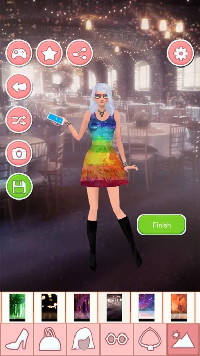 Party Dress Up Game For Girls: Fashion Makeover Screenshots