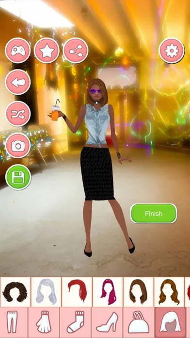 Party Dress Up Game For Girls: Fashion Makeover Screenshots