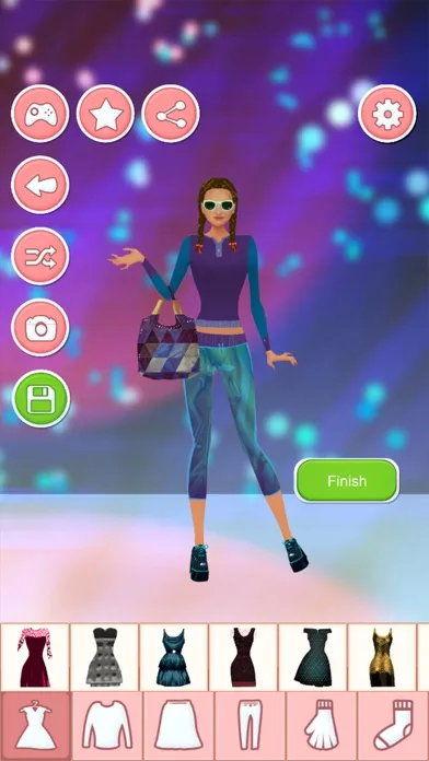 Party Dress Up Game For Girls: Fashion Makeover Screenshots