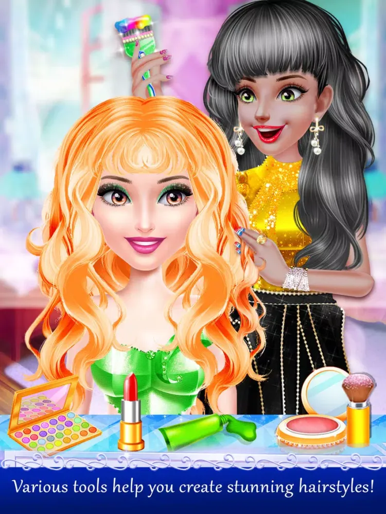 Hairdresser - Hair Salon Games iPad  Screenshots