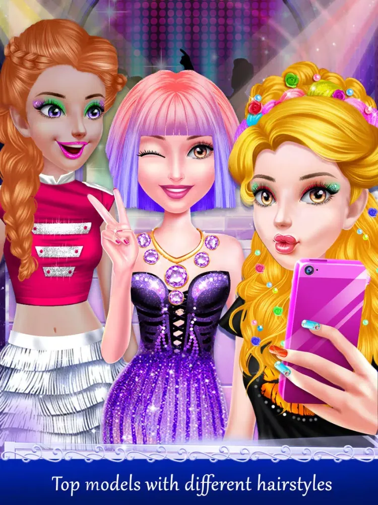 Hairdresser - Hair Salon Games iPad  Screenshots