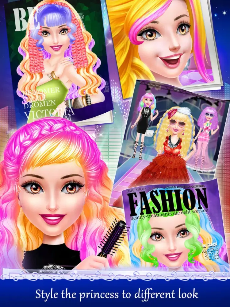 Hairdresser - Hair Salon Games iPad  Screenshots