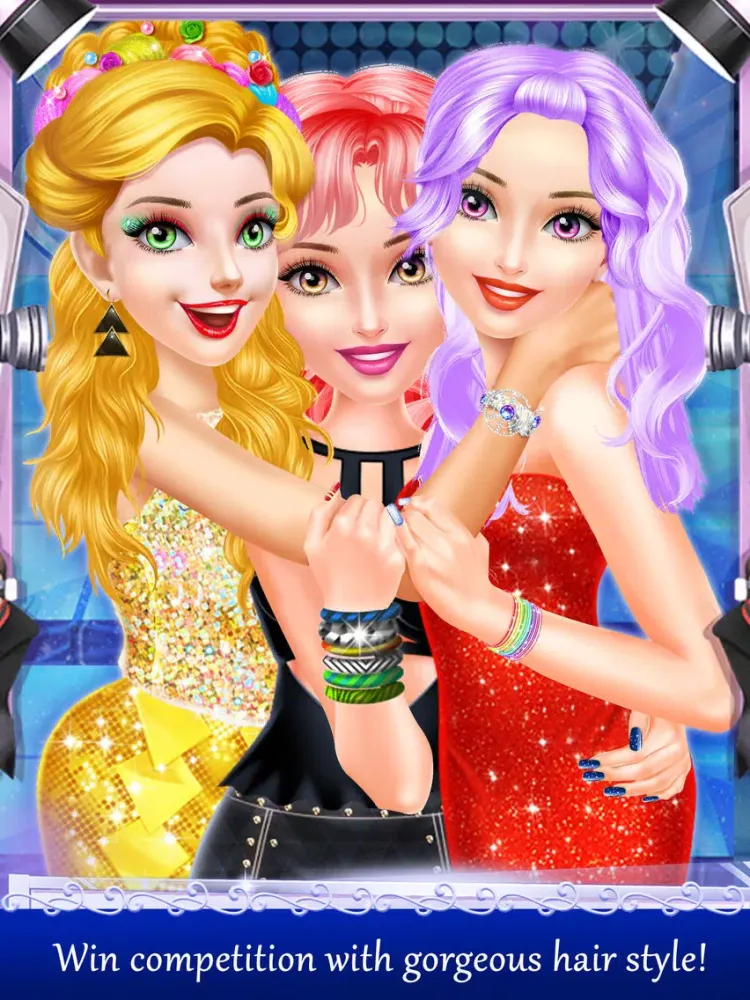 Hairdresser - Hair Salon Games iPad  Screenshots