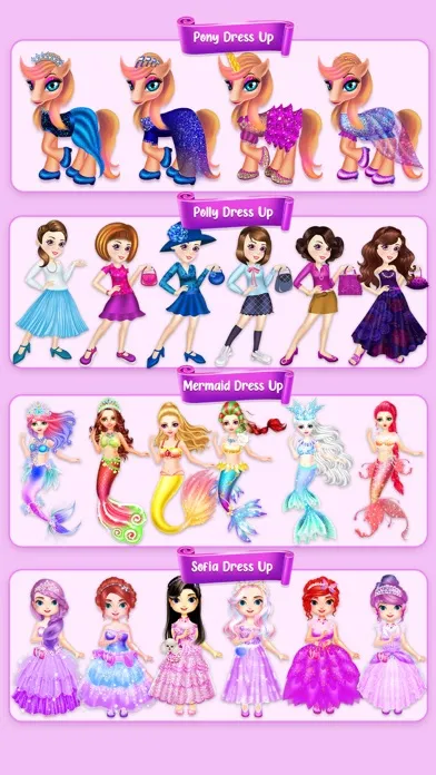 Tangkapan skrin Dress Up Doll Games - Dressup