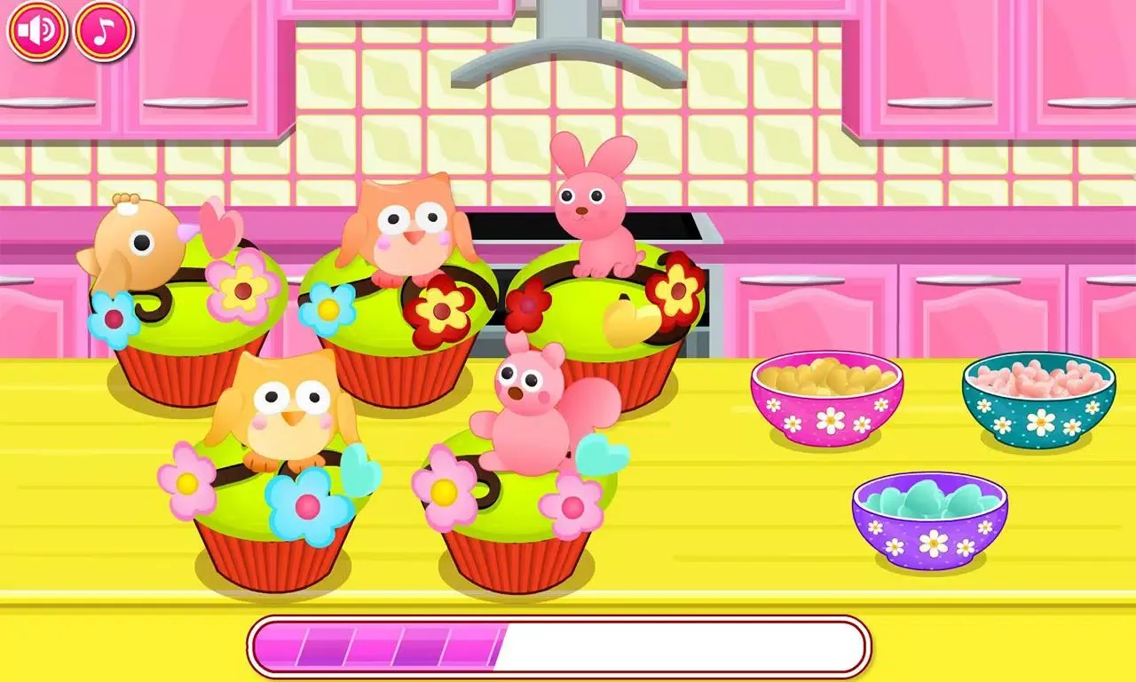 Bake Cupcakes Screenshots