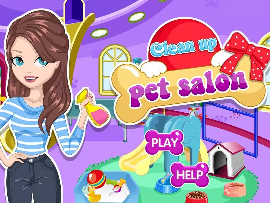 Capturas de pantalla de Clean Up Pet Salon - Clean the pet shop salon before it closes iPad 