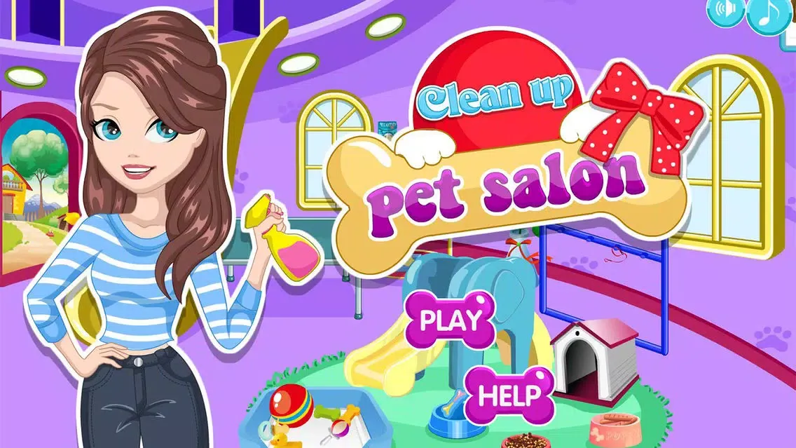 Capturas de pantalla de Clean Up Pet Salon - Clean the pet shop salon before it closes