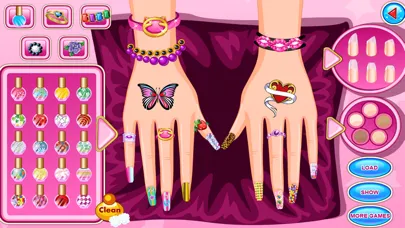 Tangkapan skrin My Fashion Nail Salon Game