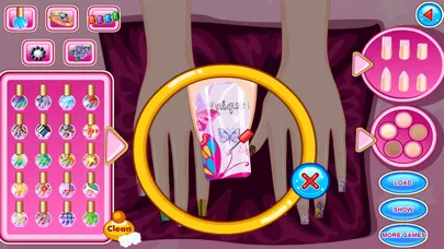 Tangkapan skrin My Fashion Nail Salon Game