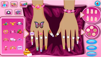 Tangkapan skrin My Fashion Nail Salon Game