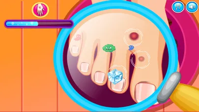 Tangkapan skrin My Fashion Nail Salon Game
