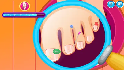 Tangkapan skrin My Fashion Nail Salon Game