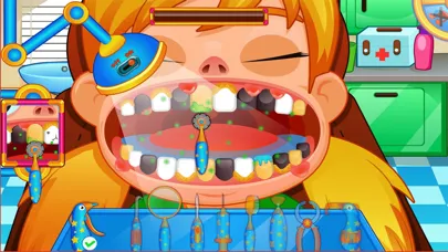 Zrzuty ekranu Fun Mouth Doctor, Dentist Game