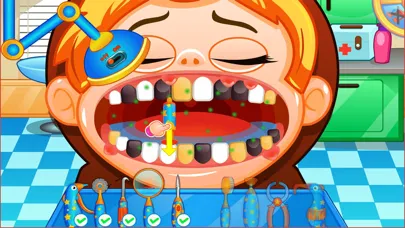 Zrzuty ekranu Fun Mouth Doctor, Dentist Game