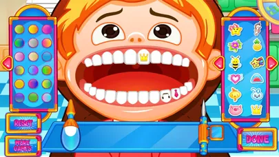 Zrzuty ekranu Fun Mouth Doctor, Dentist Game