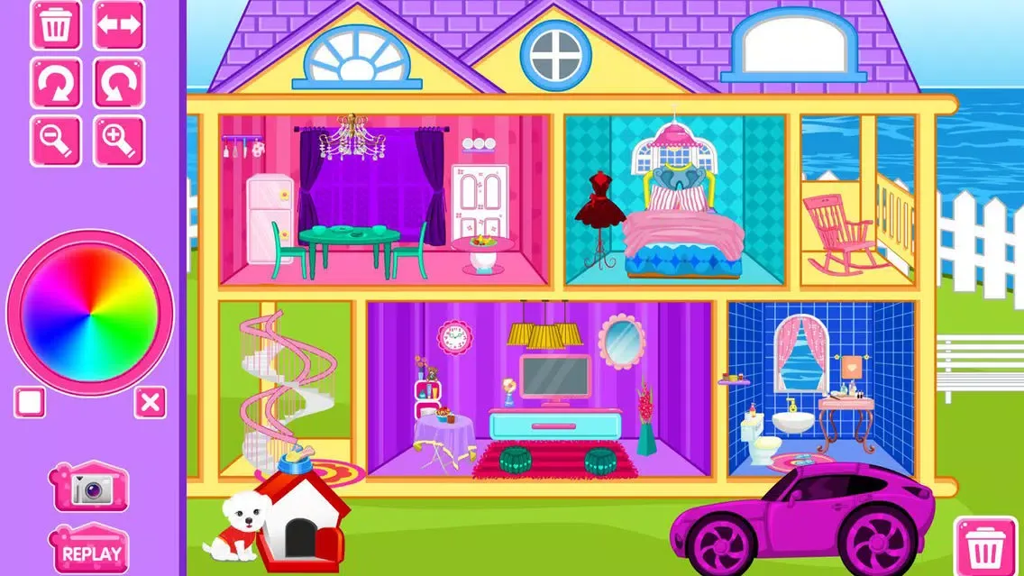 Home Design Decoration - Decorate your favorite Doll house Ekran Görüntüleri