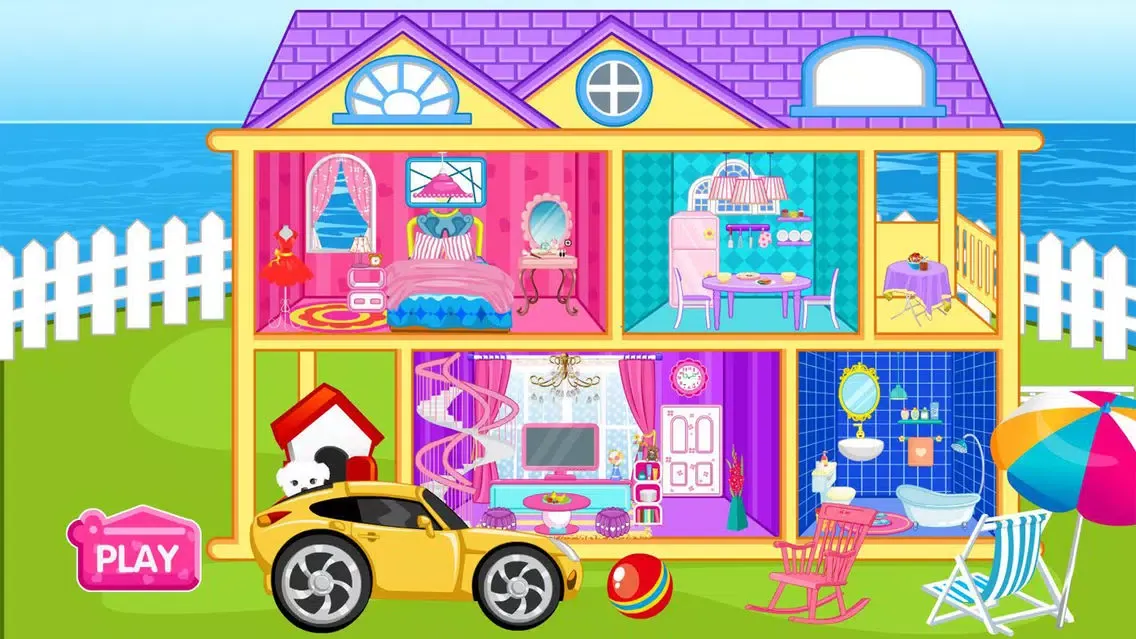 Home Design Decoration - Decorate your favorite Doll house Ekran Görüntüleri
