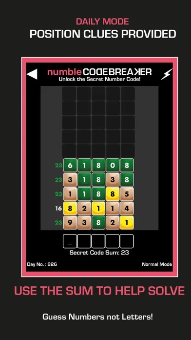 تصاویر NUMBLE : Daily Mastermind!
