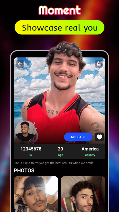 Capturas de tela do Eigo - Live Chat, Play, Meet