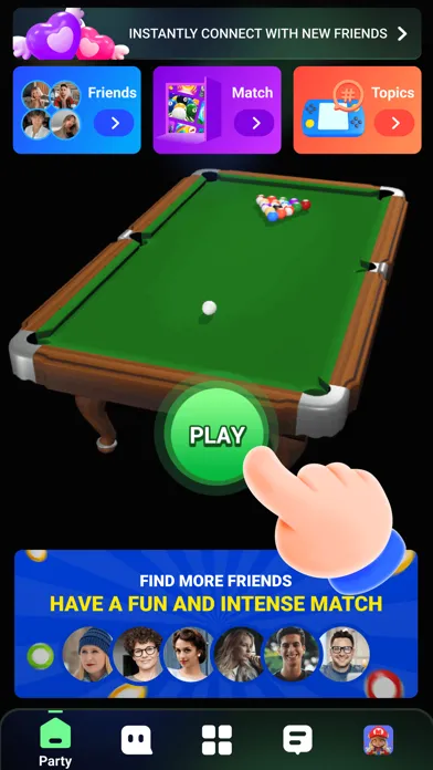 Tangkapan layar Eigo - Live Chat, Play, Meet