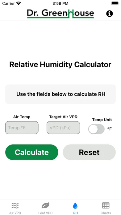 تصاویر Dr. Greenhouse VPD Calculator