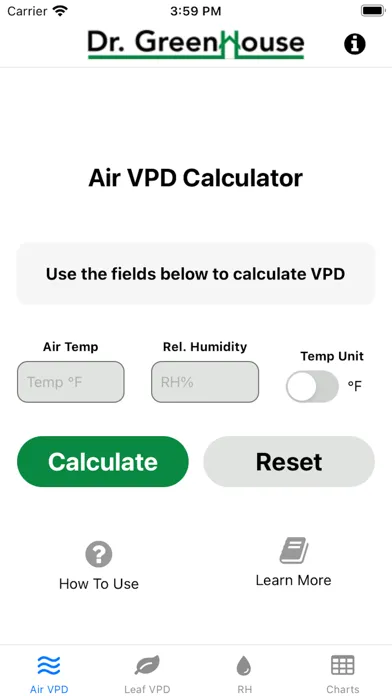 تصاویر Dr. Greenhouse VPD Calculator