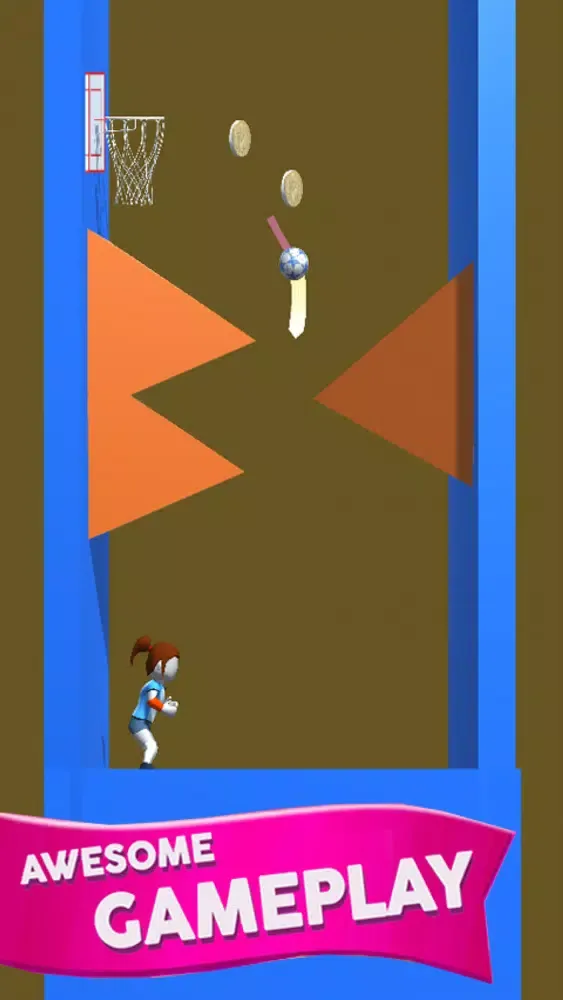 Dribble Basketball Shoot 3D سکرین شاٹس