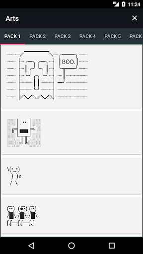 PRO Symbols Nicknames Letters Screenshots