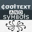 Cool text and symbols