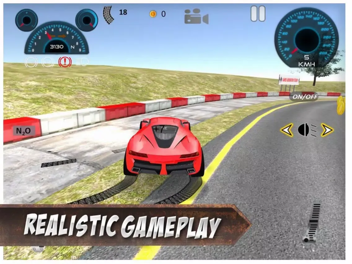 صور Limit Speed Racing Car 3D iPad 